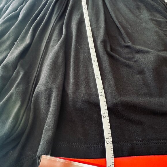 Black Sleeveless Wrap Front Romper By One Clothing Size M Rayon/Spandex Blend - Picture 9 of 9